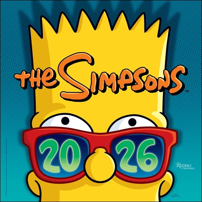 Simpsons 2026 Wall Calendar - Ingram