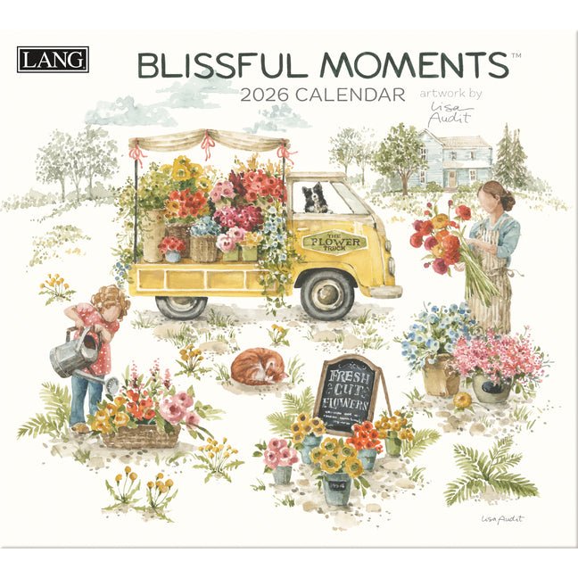 Blissful Moments 2026 Wall Calendar - Ingram