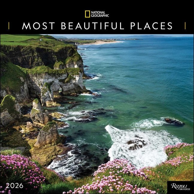 National Geographic: Most Beautiful Places 2026 Wall Calendar - Ingram