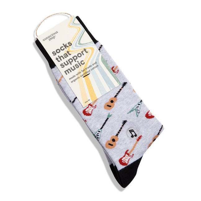 Socks That Support Music Guitars - Ingram