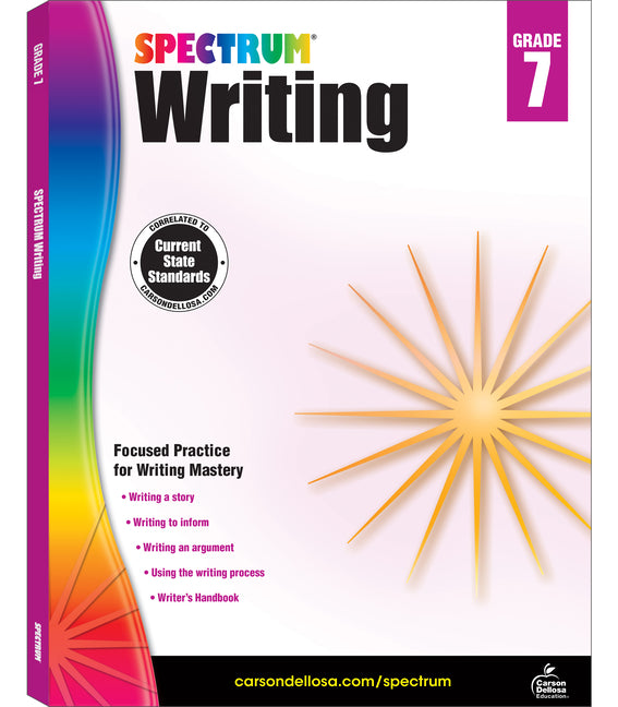 Spectrum Writing, Grade 7: Volume 41 - Ingram