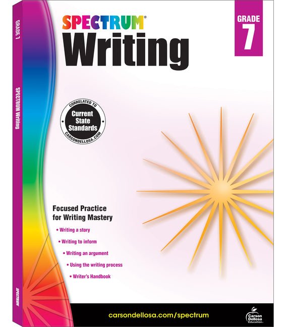 Spectrum Writing, Grade 7: Volume 41 - Ingram
