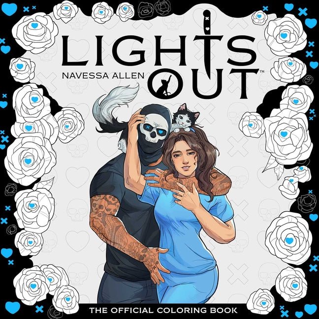 Lights Out: The Official Coloring Book: Page-Turning Scenes (and a Few Cat Cameos) from Navessa Allen's Into Darkness