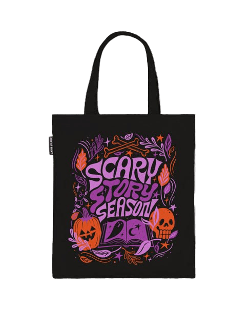 Scary Story Season Tote Bag