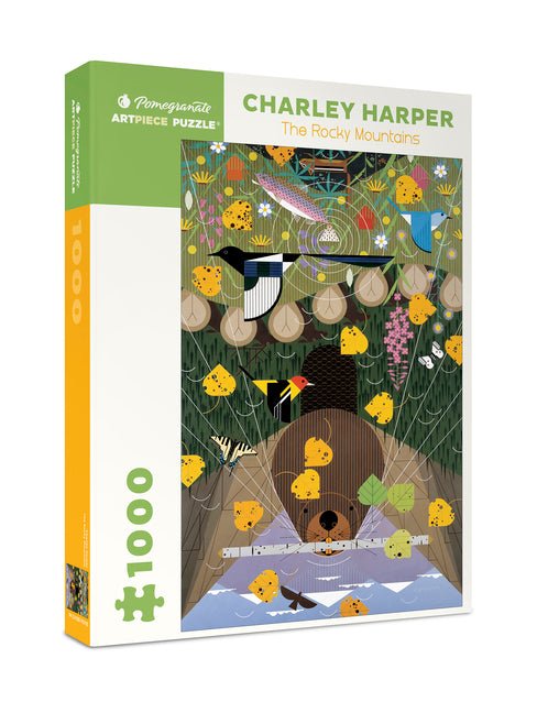 Charley Harper: The Rocky Mountains 1,000-Piece Jigsaw Puzzle - Ingram