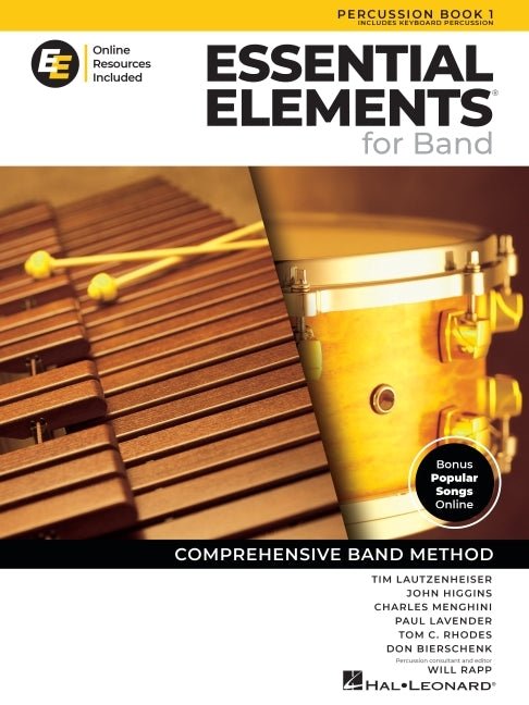Essential Elements for Band - Percussion/Keyboard Percussion Book 1 Online Resources - Ingram
