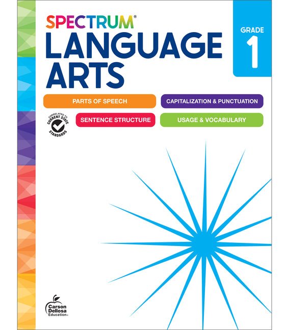 Spectrum Language Arts Workbook, Grade 1 - Ingram