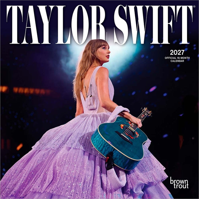 Taylor Swift Official 2027 7 X 14 Inch (Hanging) Monthly Mini Wall Calendar - Ingram