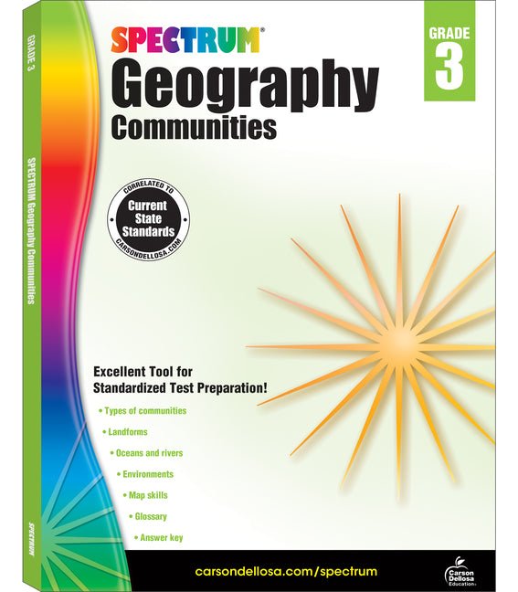 Spectrum Geography, Grade 3: Communities Volume 93 - Ingram