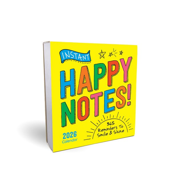 2026 Instant Happy Notes Boxed Calendar: 365 Reminders to Smile and Shine! - Ingram