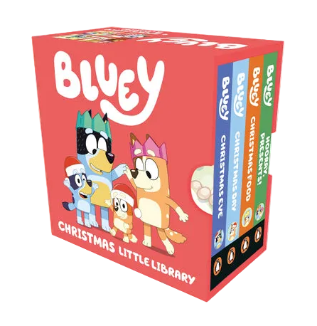 Bluey: Christmas Little Library 4-Book Box Set