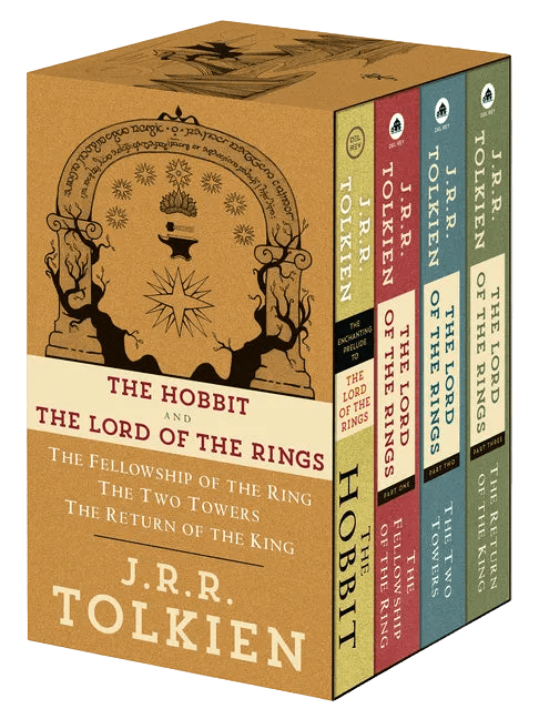 J.R.R. Tolkien 4-Book Boxed Set: The Hobbit and the Lord of the Rings: The Hobbit, the Fellowship of the Ring, the Two Towers, the Return of the King