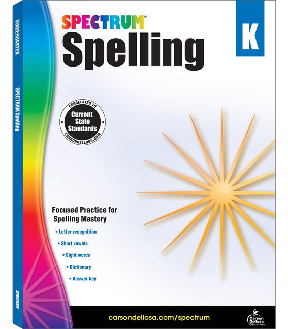 Spectrum Spelling, Grade K: Volume 27 - Ingram