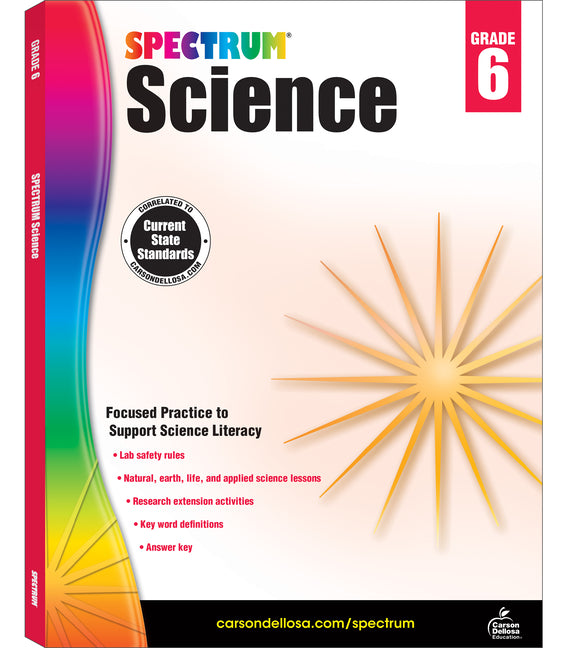 Spectrum Science, Grade 6: Volume 58 - Ingram