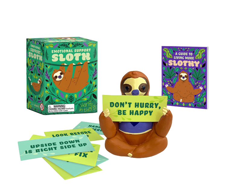 Emotional Support Sloth: Hang in There!