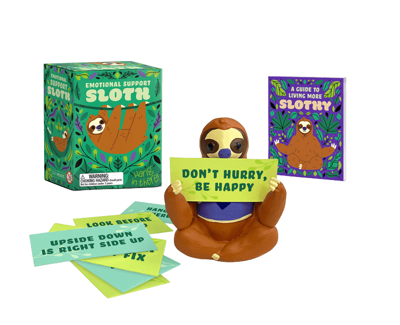 Emotional Support Sloth: Hang in There!