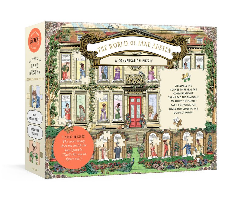 World of Jane Austen: A Conversation Puzzle: 500-Piece Puzzle: Jigsaw Puzzle for Adults - Ingram
