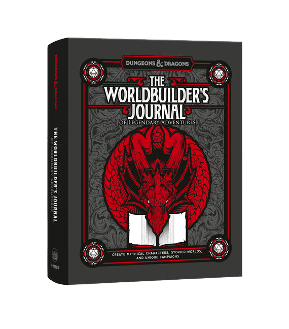The Worldbuilder's Journal of Legendary Adventures (Dungeons & Dragons): 365 Questions to Help You Create Mythical Characters, Storied Worlds, and Unique: 365 Questions to Help You Create Mythical Characters, Storied Worlds, and Unique Campaigns