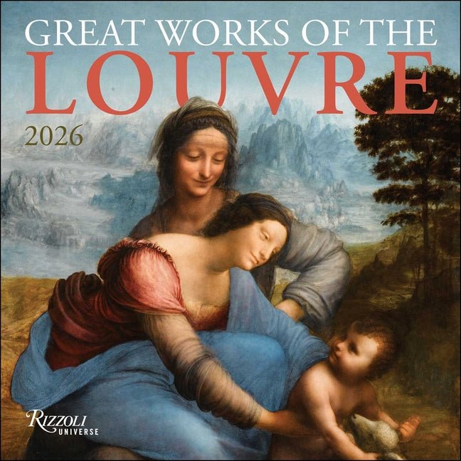 Great Works of the Louvre 2026 Wall Calendar - Ingram