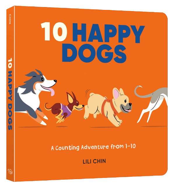 Ten Happy Dogs