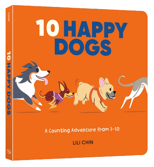 Ten Happy Dogs