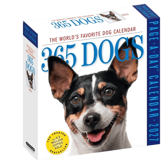 365 Dogs Page-A-Day(r) Calendar 2027: The World's Favorite Dog Calendar