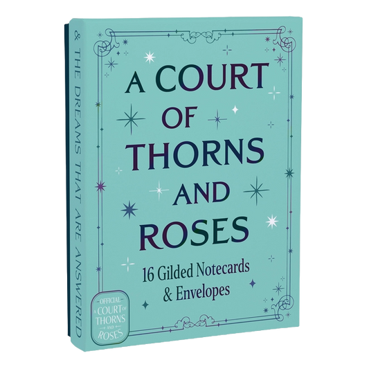 A Court of Thorns and Roses Official Gilded Notecards