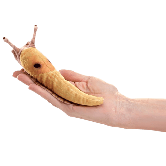 Banana Slug Finger Puppet