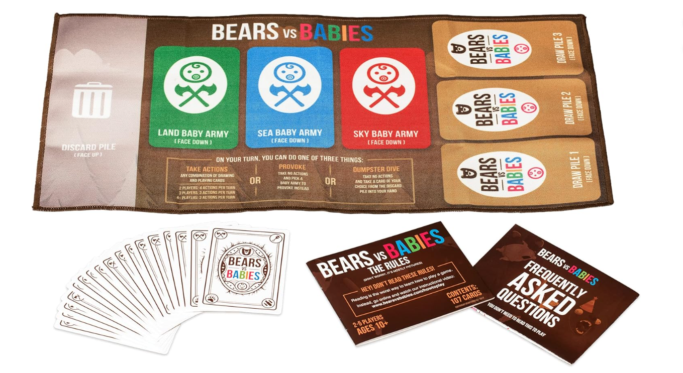 Exploding Kittens: Bears Vs Babies Game