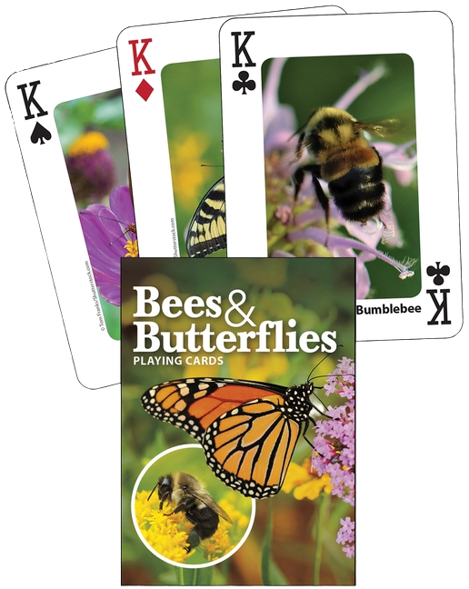 Bees & Butterflies Playing Cards