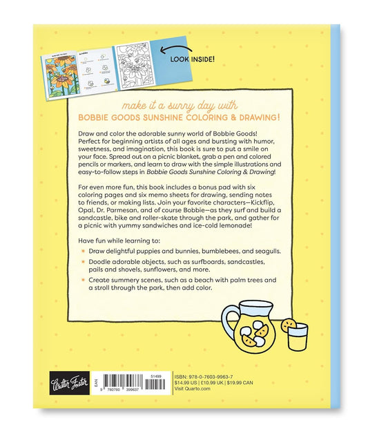 Bobbie Goods Sunshine Coloring & Drawing: With a Bonus Coloring Pad
