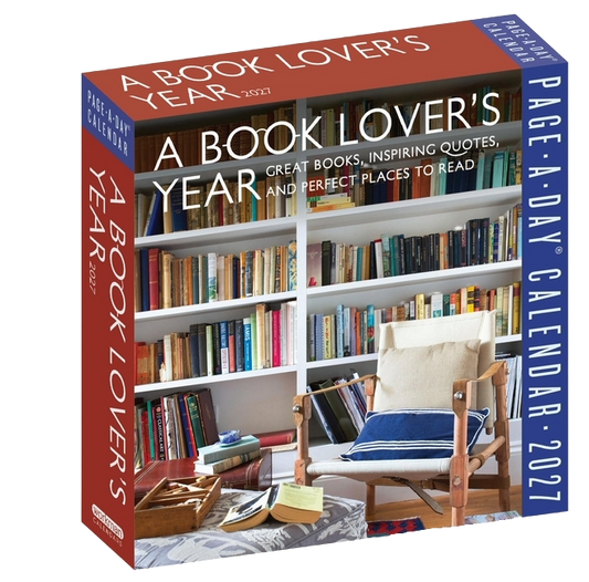 A Book Lover's Year Page-A-Day(r) Calendar 2027: Great Books, Inspiring Quotes, and Perfect Places to Read