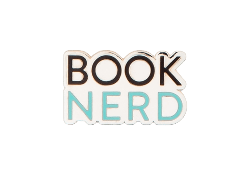 Book Nerd Enamel Pin