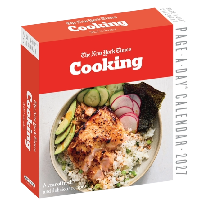 The New York Times Cooking Page-A-Day(r) Calendar 2027: A Year of Fresh and Delicious Recipes
