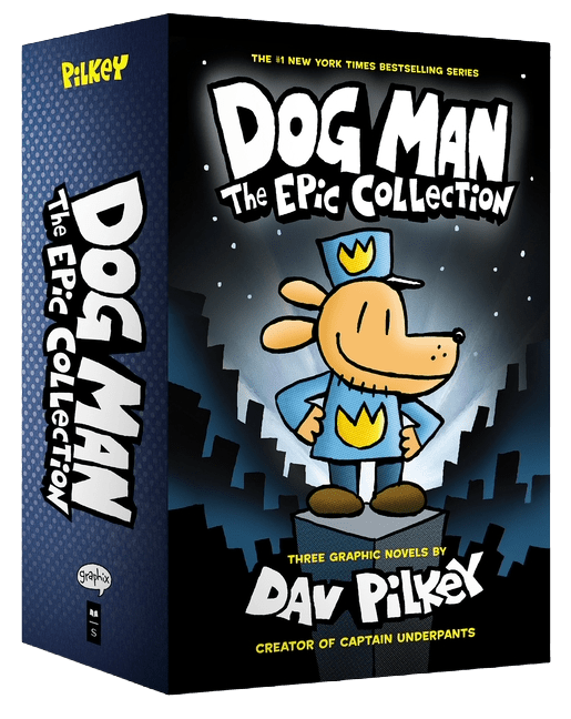 Dog Man: The Epic Collection: From the Creator of Captain Underpants (Dog Man #1-3 Box Set)