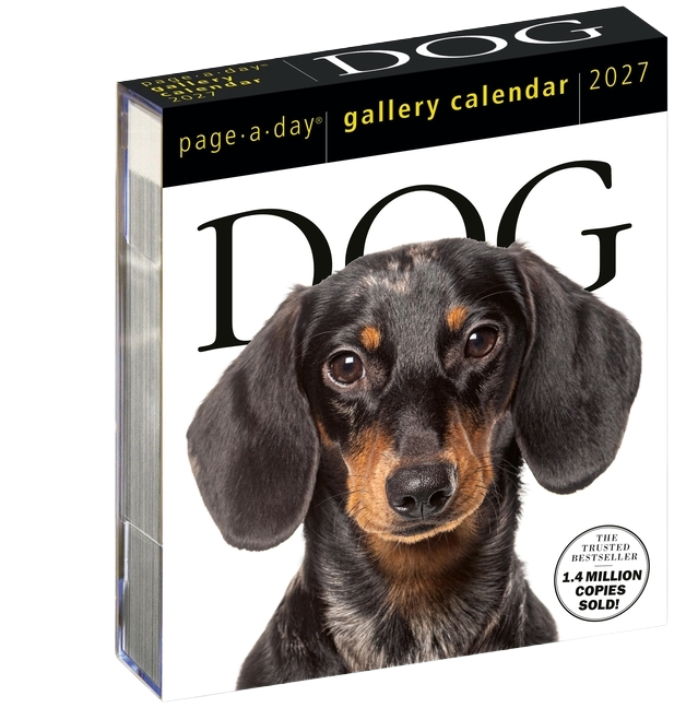 Dog Page-A-Day(r) Gallery Calendar 2027: An Elegant Canine Celebration
