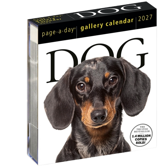 Dog Page-A-Day(r) Gallery Calendar 2027: An Elegant Canine Celebration