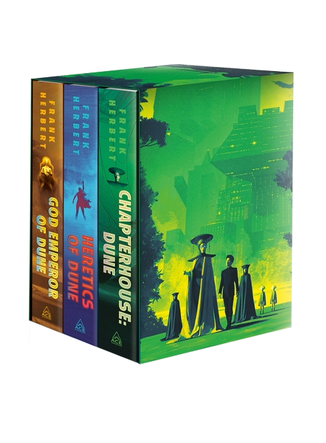 Frank Herbert's Dune Saga Books 4-6 Deluxe Hardcover Boxed Set