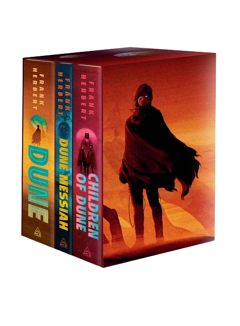 Frank Herbert's Dune Saga Books 1-3 Boxed Set: Dune, Dune Messiah, and Children of Dune