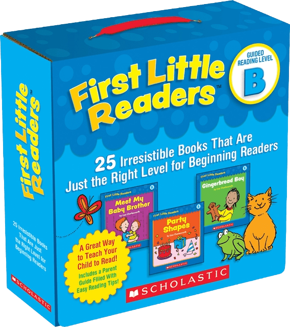 First Little Readers Parent Pack: Guided Reading Level B: 25 Irresistible Books That Are Just the Right Level for Beginning Readers