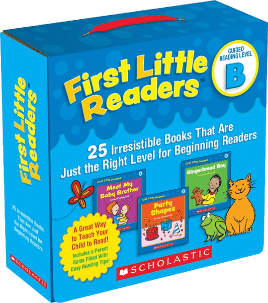 First Little Readers Parent Pack: Guided Reading Level B: 25 Irresistible Books That Are Just the Right Level for Beginning Readers