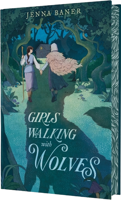 Girls Walking with Wolves