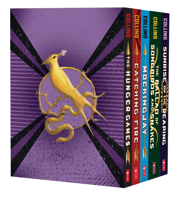 Hunger Games 5-Book Paperback Box Set (the Hunger Games, Catching Fire, Mockingjay, the Ballad of Songbirds and Snakes, Sunrise on the Reaping)