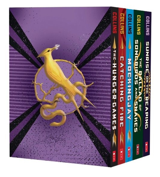 Hunger Games 5-Book Paperback Box Set (the Hunger Games, Catching Fire, Mockingjay, the Ballad of Songbirds and Snakes, Sunrise on the Reaping)