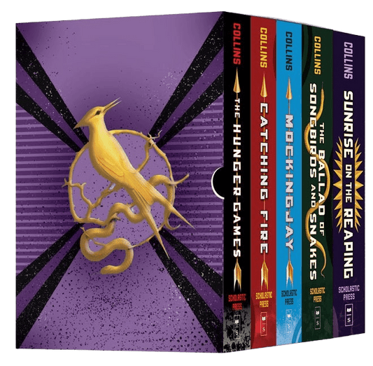 The Hunger Games 5-Book Hardcover Box Set (the Hunger Games, Catching Fire, Mockingjay, the Ballad of Songbirds and Snakes, Sunrise on the Reaping)