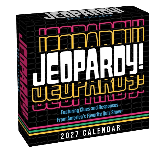 Jeopardy! 2027 Day-To-Day Calendar