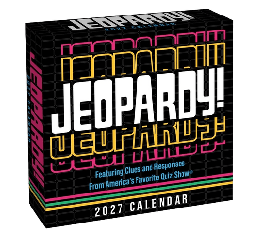 Jeopardy! 2027 Day-To-Day Calendar