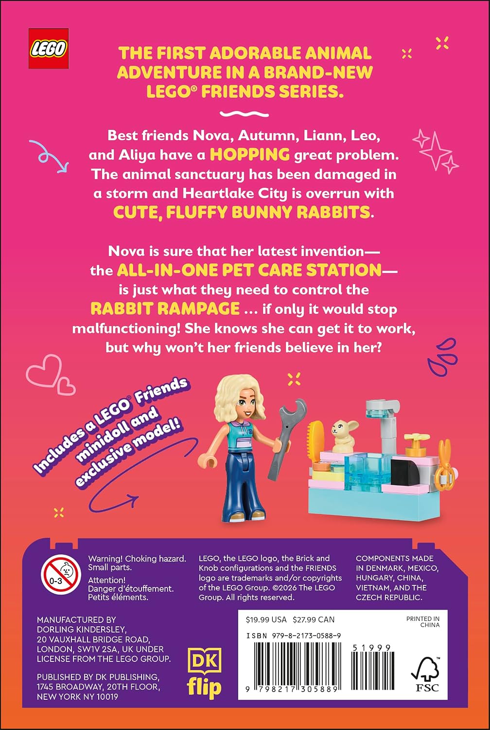 LEGO Friends Pet Rescuers Bunny Breakout!