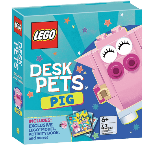 Lego(r) Books. Desk Pets: Pig