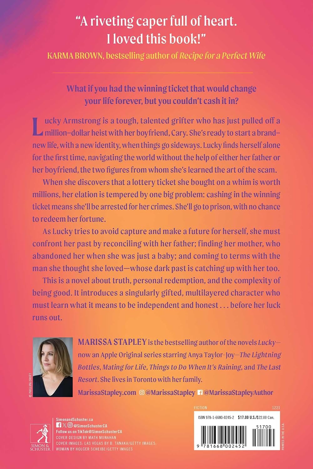 Lucky: A Reese's Book Club Pick